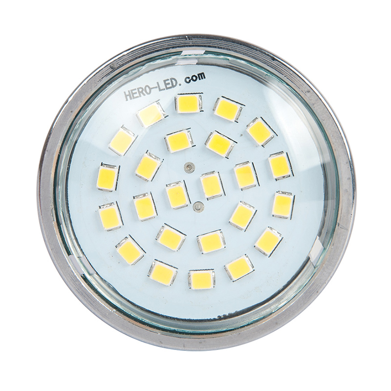AC 85-265V, PAR16/R16 E26/E27 Long Neck LED Bulb, 4.8 Watts, 50W Equivalent, 5-Pack AC 85-265V, PAR16/R16 E26/E27 Long Neck LED Bulb, 4.8 Watts, 50W Equivalent, 5-Pack